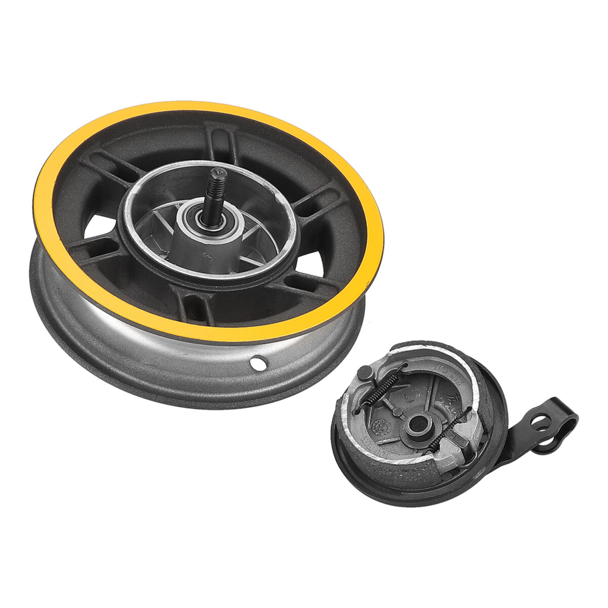 Buje de rueda delantera con tambor para scooter Max G30 - Imagen 3