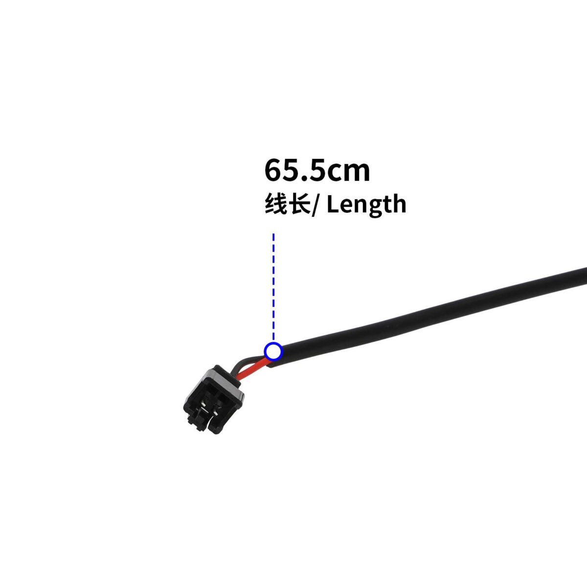 Luz trasera izquierda para patinete Kukirin G2 Max (negro a presión) - Imagen 5