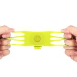 Soporte multifuncional de silicona para teléfono móvil amarillo - Imagen 6