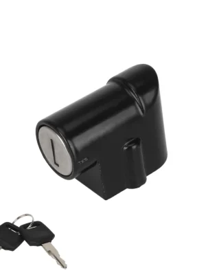 Cerradura de batería negra para vehículo eléctrico (perno de 3 a 11 mm)