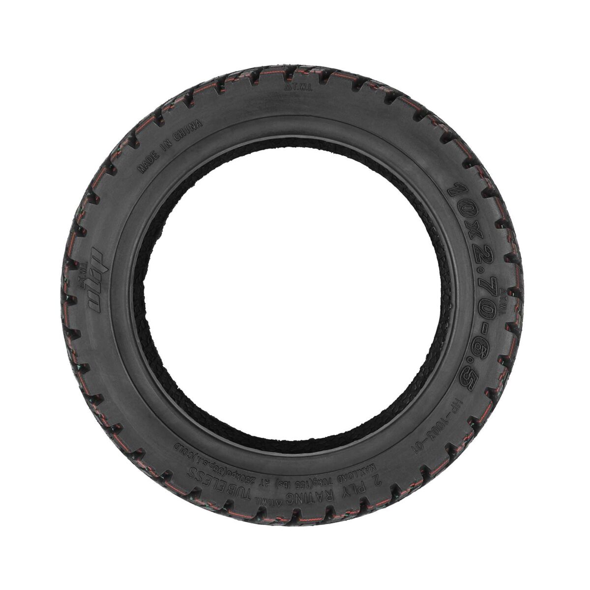 Neumático todoterreno sin cámara autorreparable Ulip 10*2.70-6.5 - Imagen 4