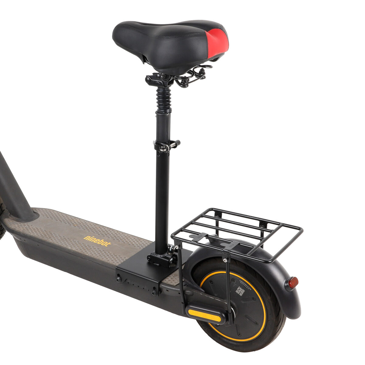 Asiento negro para scooters Segway Max serie G30 con sillín grande - Imagen 5