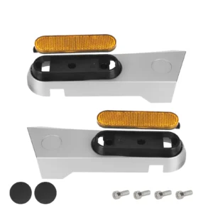 1 juego de cubierta de moldura de rueda trasera Mi 5 Pro con reflector y tornillos