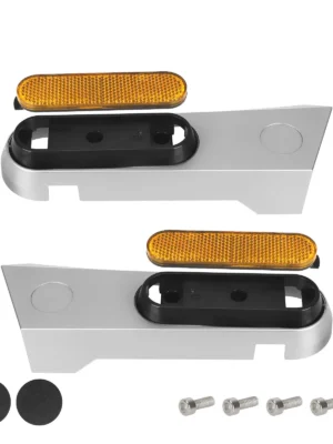 1 juego de cubierta de moldura de rueda trasera Mi 5 Pro con reflector y tornillos