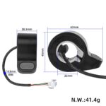 Dial gris para patinete Xiaomi M365 (con anillo de aluminio) - Imagen 2