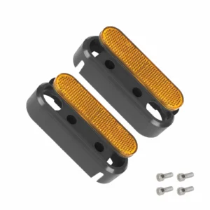 2 piezas Cubierta decorativa trasera Xiaomi 5 con reflector y tornillos