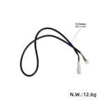 Cable de señal de giro delantera izquierda original del Segway Ninebot MAX G3/F3 - Imagen 2