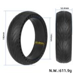 Neumático sólido poroso 8*2.125 para scooters ES1 - Imagen 2