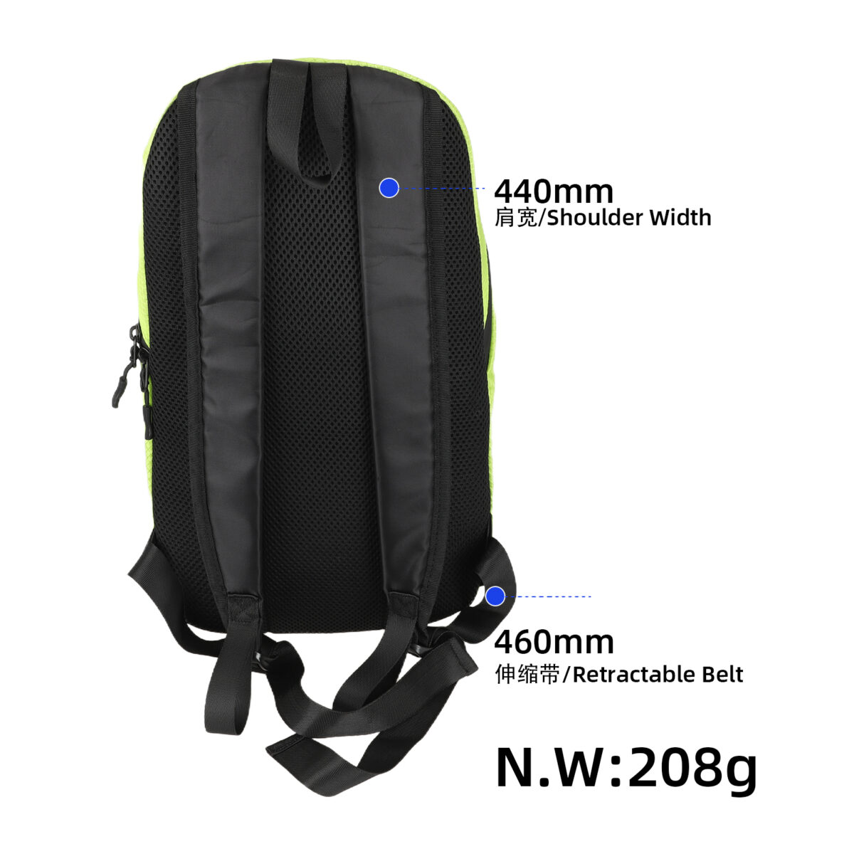 Mochila con intermitentes y control remoto inalámbrico - Imagen 3