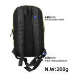 Mochila con intermitentes y control remoto inalámbrico - Imagen 3