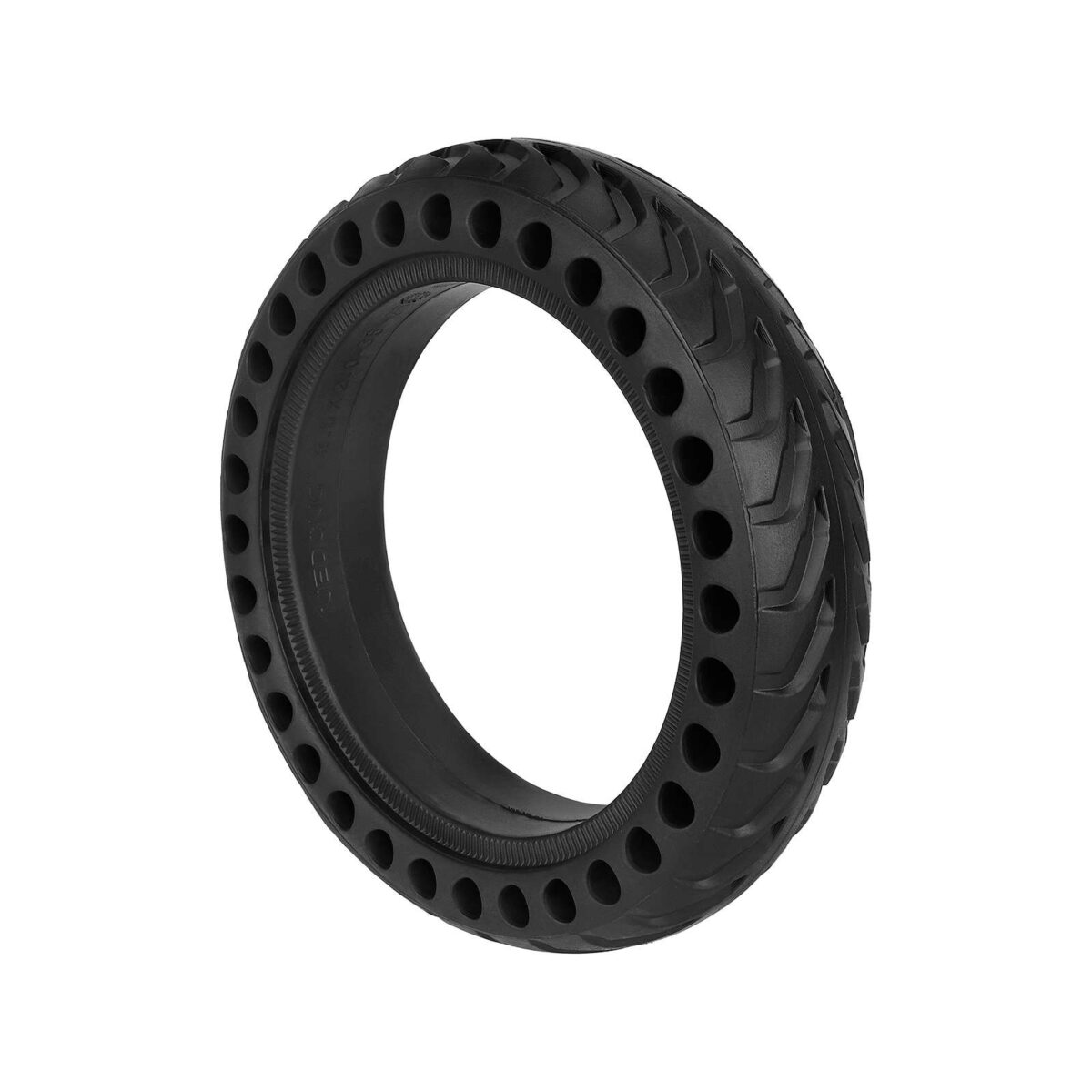 Neumático sólido poroso de 8 1/2 x 2 pulgadas (negro) - Imagen 5