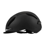 Casco inteligente negro con control remoto inalámbrico en el manillar - Imagen 4
