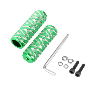 Pedal trasero verde para patinete Xiaomi (con tornillos y herramientas)