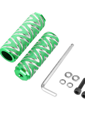 Pedal trasero verde para patinete Xiaomi (con tornillos y herramientas)