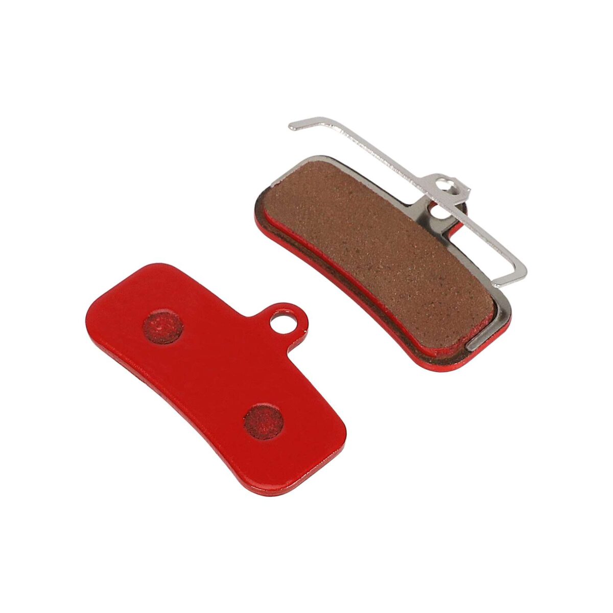 Pastillas de freno de disco rojas SHIMANO ZEE M640 - Imagen 4