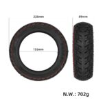 Neumático todoterreno sin cámara autorreparable Ulip 9.5*2.50 con goo - Imagen 2