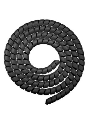 Línea de protección de bobinado de 8 mm y 1 m, color negro mate