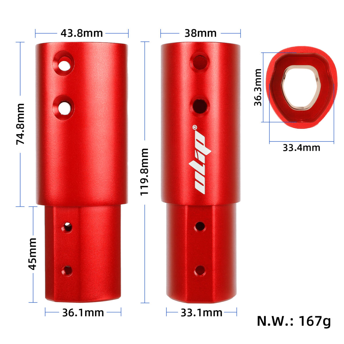 Varilla de extensión Ulip para scooters de la serie Max G30 - Imagen 2
