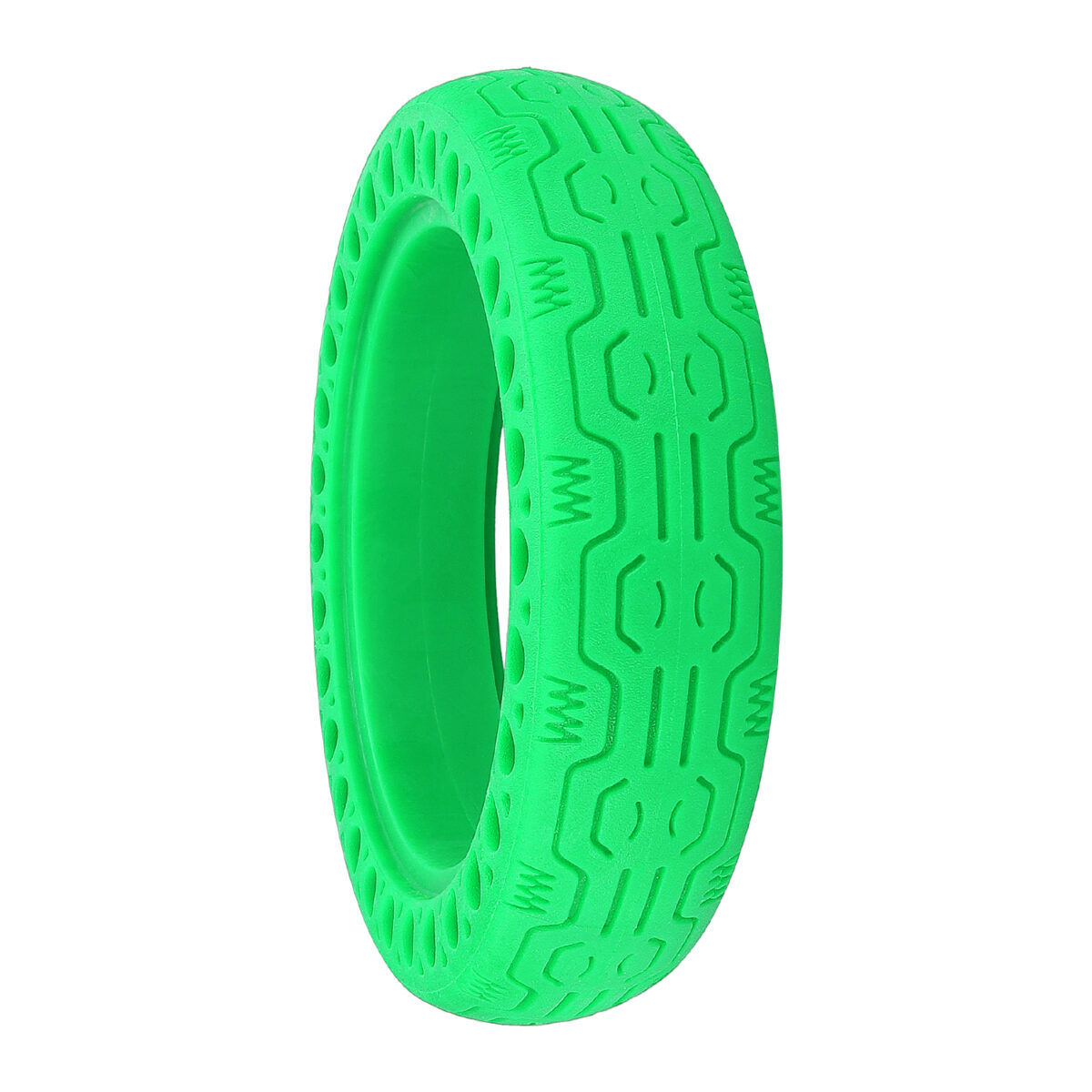 Neumático sólido de panal de abeja de 8 1/2 x 2 pulgadas (verde) - Imagen 3