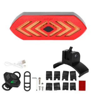 Luz trasera con señal de giro y control remoto Ulip con clips para guardabarros trasero Xiaomi y G30