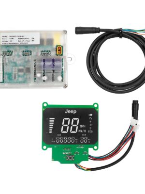 Conjunto de pantalla, controlador y cable para freno simple JEEP 36 V 350 W