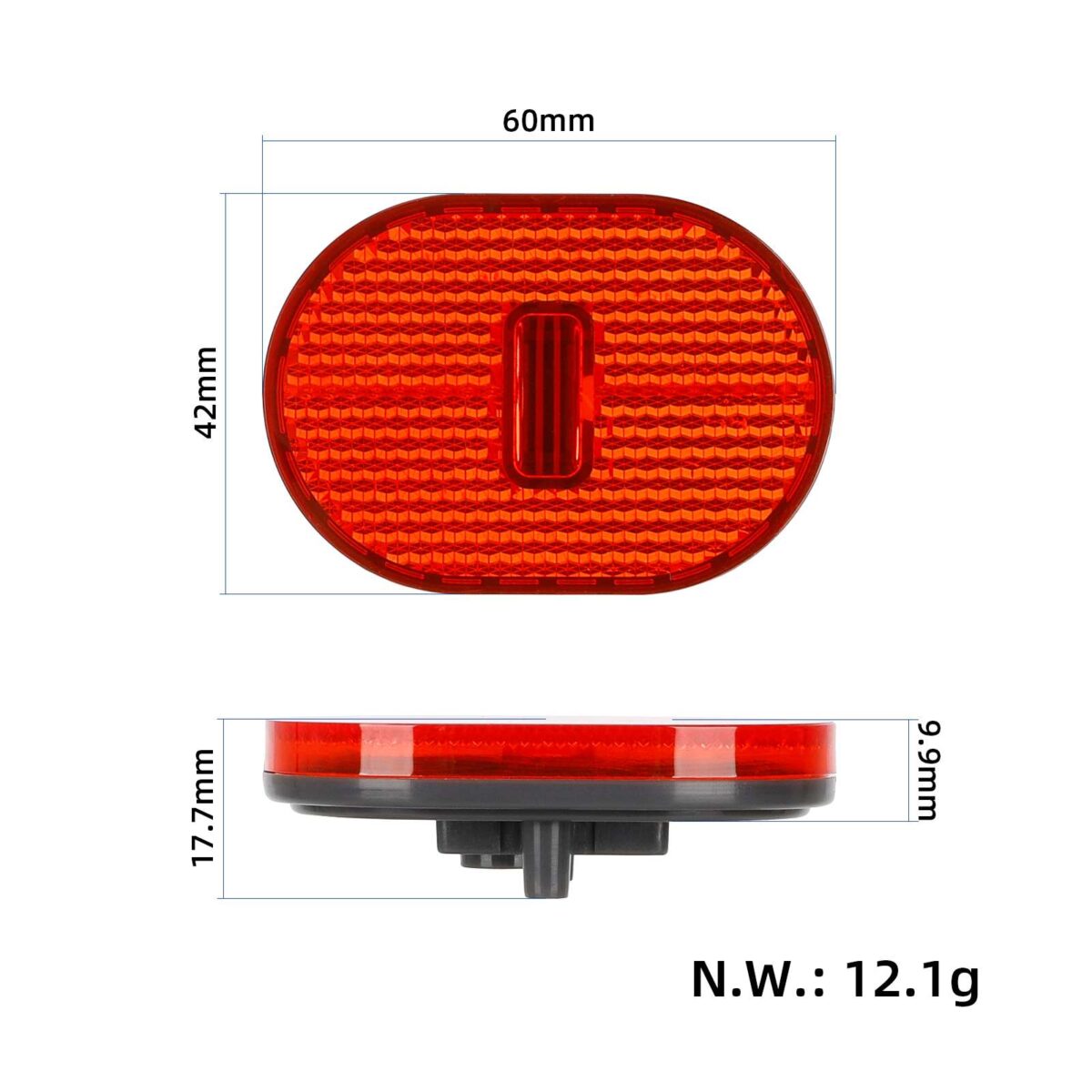 Cubierta de luz trasera para scooters Xiaomi 4 Pro/4 Lite - Imagen 2