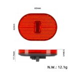 Cubierta de luz trasera para scooters Xiaomi 4 Pro/4 Lite - Imagen 2
