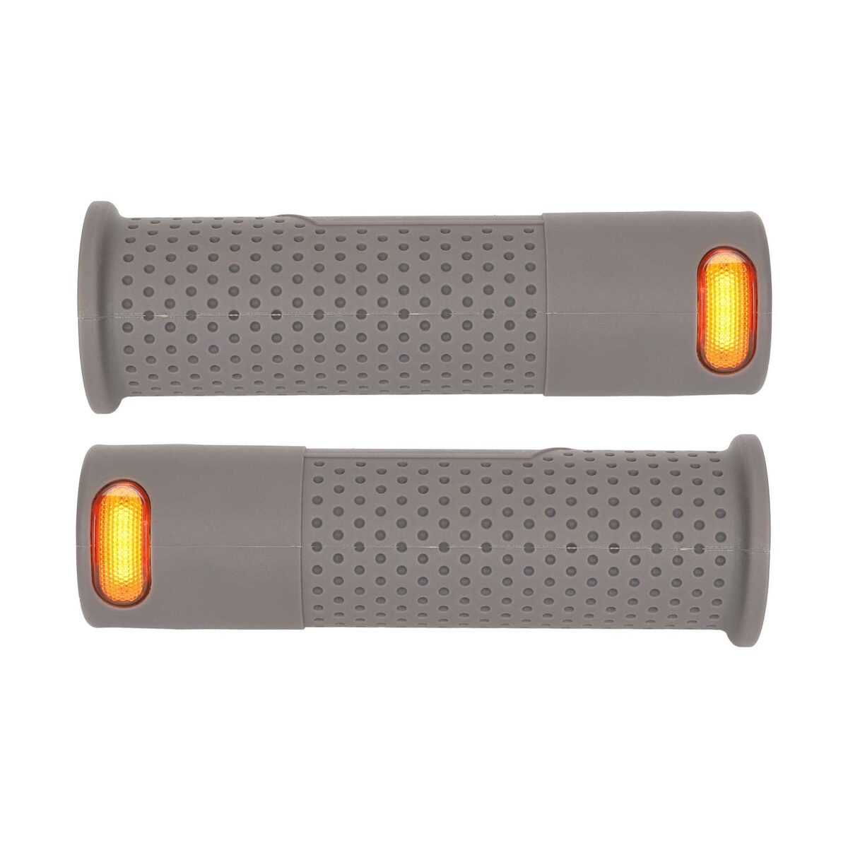Cubierta de agarre de manillar gris para luz de señal de giro para scooters Xiaomi/Ninebot con ranura - Imagen 3