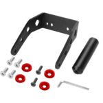 Juego de manijas de aluminio MINIMOTOR negro y rojo