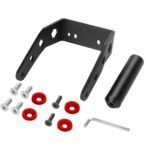 Juego de manijas de aluminio MINIMOTOR negro y rojo