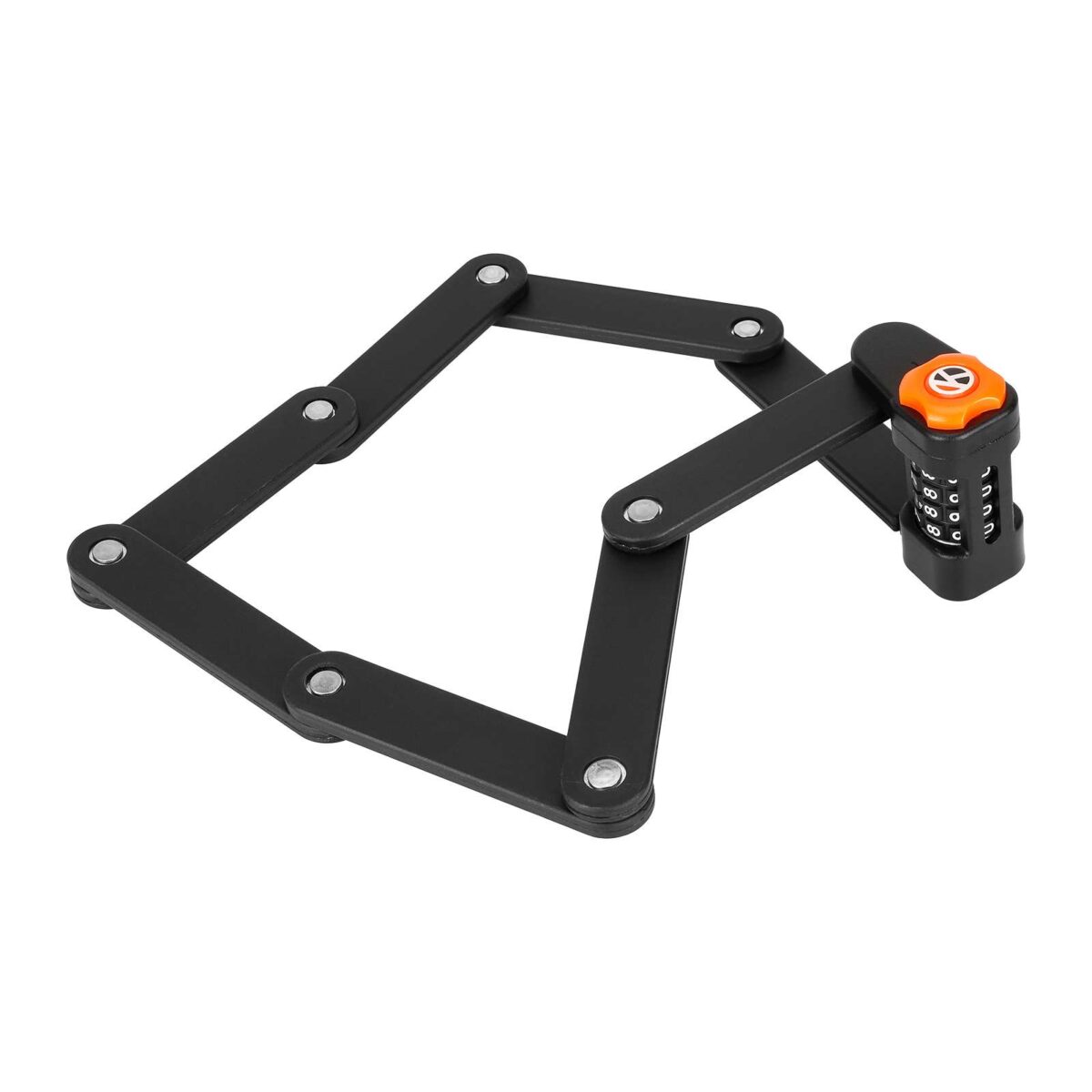 Candado antirrobo plegable con código para bicicleta - Imagen 6