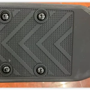 Pedal de reposapiés trasero de cuero para Kukirin G2