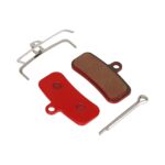Pastillas de freno de disco rojas SHIMANO ZEE M640