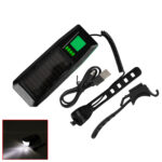 Luz de altavoz con carga USB solar verde