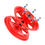 Buje trasero dividido Ulip rojo para patinetes Xiaomi M365/1S/MI3/Lite