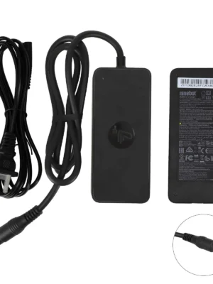 Cargador rápido original Segway Ninebot 53.6V3.9A G3 F3 ZT3 grande y redondo, estándar de EE. UU.