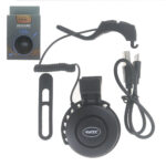 Timbre de bicicleta rojo TWOOC de 120 dB con carga USB - Imagen 2