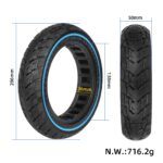 Neumático sólido todoterreno Ulip 8 1/2*2 (50/75-6.1) con círculo azul para scooters Xiaomi - Imagen 2