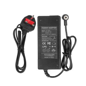 Cargador estándar británico con cabezal de succión de 18 V a 42 V 2 A