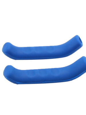 2 fundas de silicona para palanca de freno azul