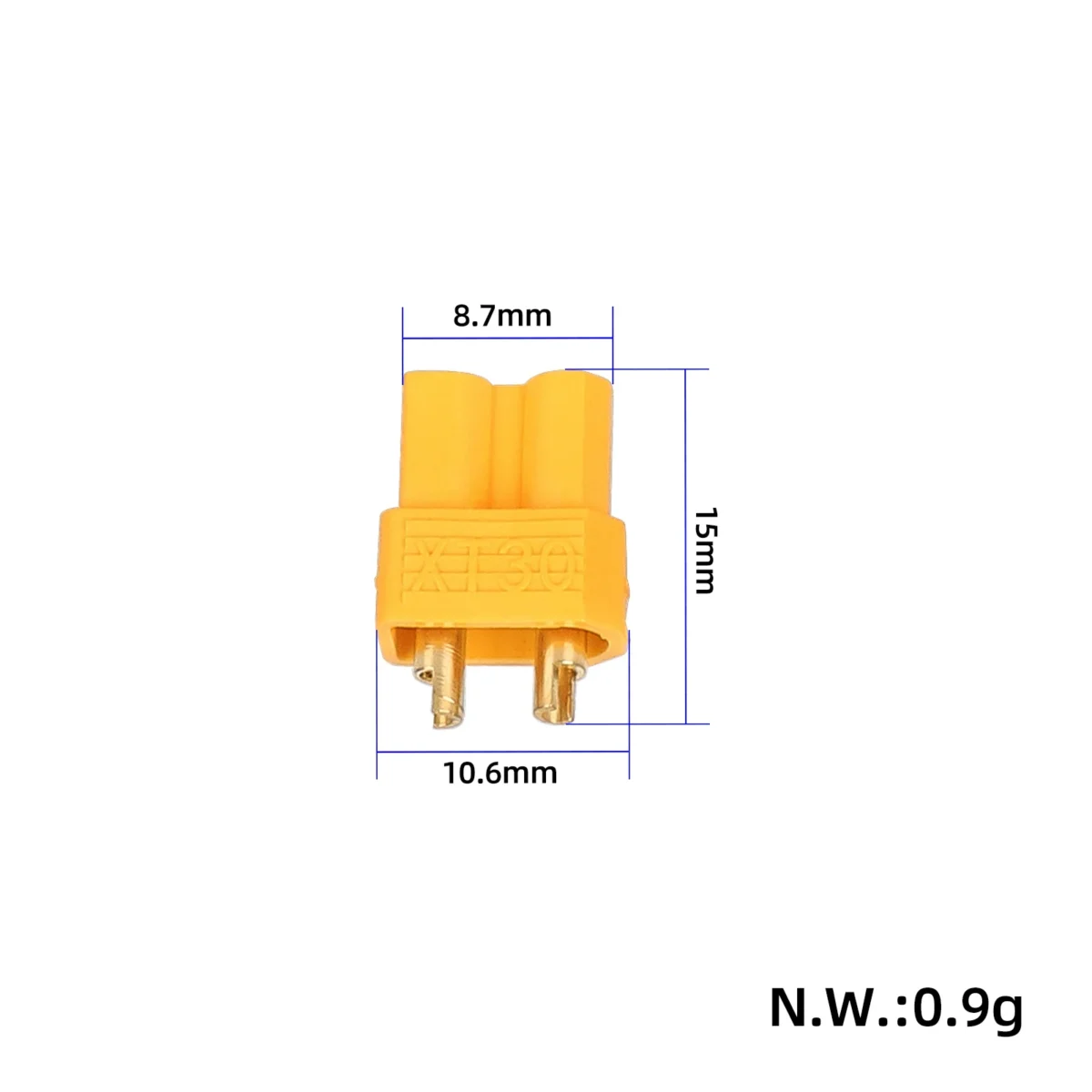 Conector hembra XT30 - Imagen 2