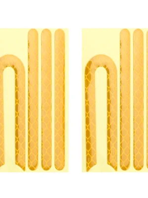 2 juegos de barras reflectoras amarillas para M365 y pro