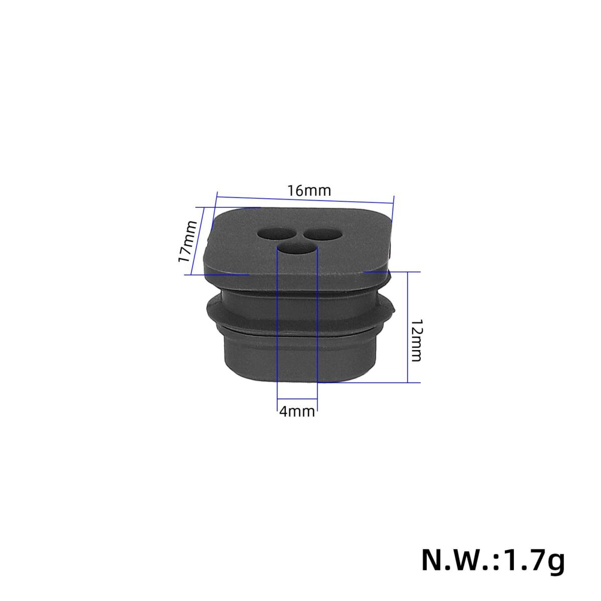 Tapón protector de silicona para cable Xiaomi 4Pro - Imagen 2