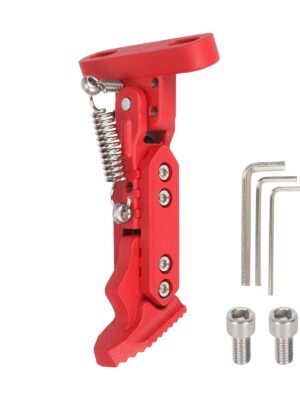 Pata de cabra ajustable roja para scooters de las series F y Xiaomi 4