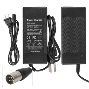 Cargador de 42 V 2 A con cabezal Kallon (enchufe estadounidense)