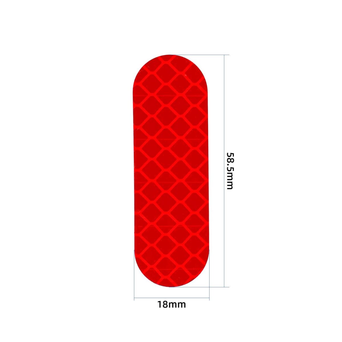 1 juego de pegatinas reflectantes rojas para Kuickwheel S1-C/S1-CPro - Imagen 5