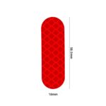 1 juego de pegatinas reflectantes rojas para Kuickwheel S1-C/S1-CPro - Imagen 5