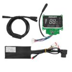 Conjunto de pantalla, controlador y cables DUCATI 48V 1200W para freno simple (Conector C18)
