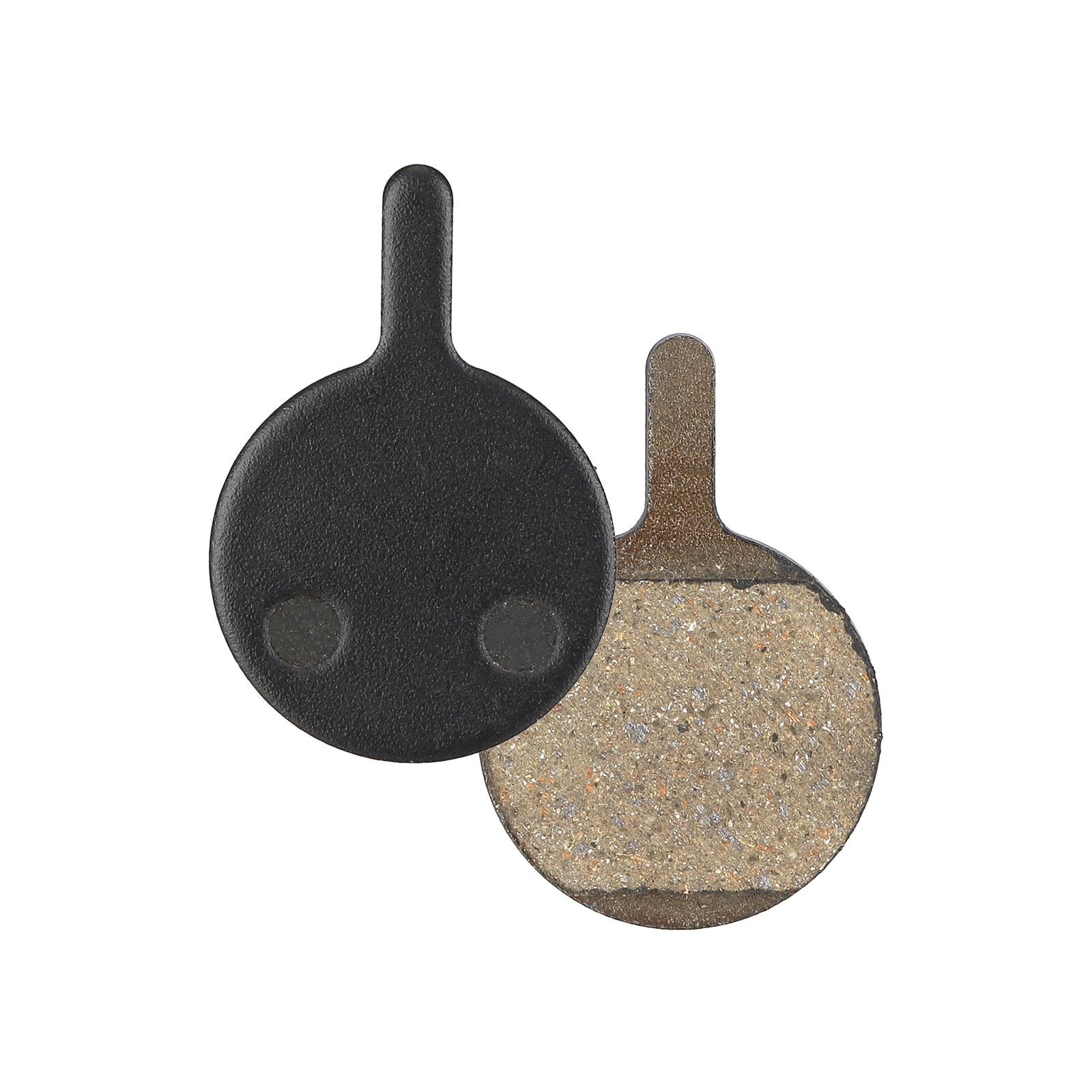 Pastilla de freno redonda negra con mango largo 808