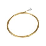 Cable de freno trasero de carretera de 1,5 (1 x 19) x 1,7 metros, pulido en oro 304